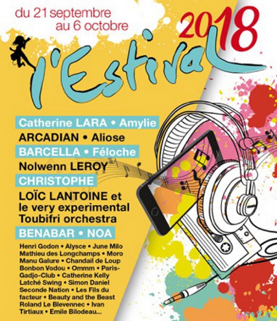 Affiche Catherine Lara Concert Saint Germain en Laye 21 09 2018