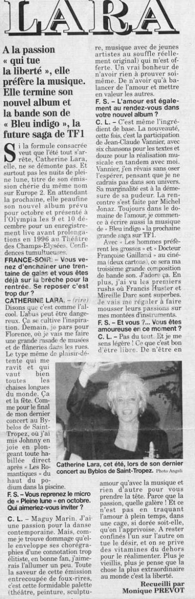 France Soir - 29 août 1995 