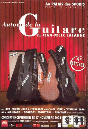 Affiche Autour de la guitare 2003