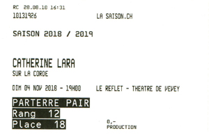 Catherine Lara - Concert 04 novembre 2018 à Vevey Suisse