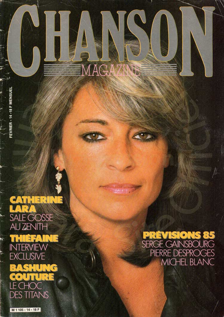 Chanson magazine n°14 de Février