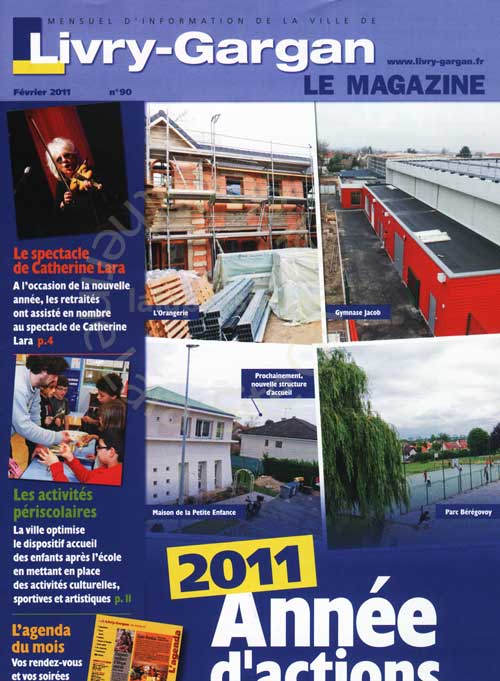  Journal n°90 de la Mairie de Livry-Gargan - Février 2011 