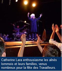 Catherine Lara concert Lomme